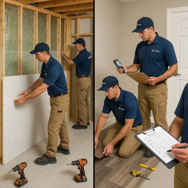 Repairs and Reconstruction process in Marrero, LA